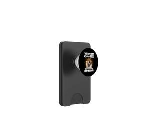 I Stop Loving Dogs Will Be The Day I Stop Breathing Dog PopSockets PopWallet pour MagSafe