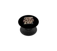 I Study Every Day, Not The Night Before A Test PopSockets PopGrip Adhésif
