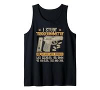 I Study Triggernometry Good With Numbers Gun Amateur Débardeur