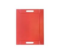 I STYLE MY HOME FREE FORM PETIT PLATEAU MULTIFONCTIONS NOIR/ROUGE 45 X 35 CM