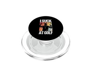 I Suck AT Golf Humour Golfeur Amusant PopSockets PopGrip pour MagSafe