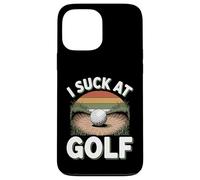 I Suck at Golf Joke Funny Golf Loser Sarcastic Men Golfing Coque pour iPhone 13 Pro Max