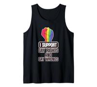 I Support Gay Rights And Gay Wrongs LGBTQ ------- Débardeur