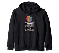 I Support Gay Rights And Gay Wrongs LGBTQ ------- Sweat à Capuche
