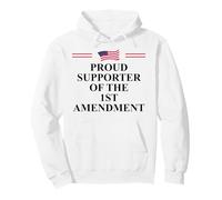 I Support The First Amendment Freedom Speech 1st Amendment Sweat à Capuche