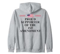 I Support The First Amendment Freedom Speech 1st Amendment Sweat à Capuche