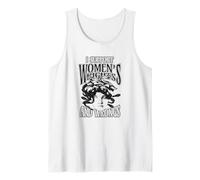 I Support Women's Rights and Wrongs Feminist Déclaration Débardeur