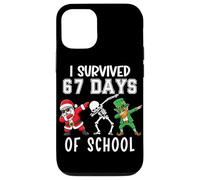 I Survived 67 Days of School Six Seven Meme Teacher Student Coque pour iPhone 12/12 Pro