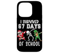 I Survived 67 Days of School Six Seven Meme Teacher Student Coque pour iPhone 14 Pro