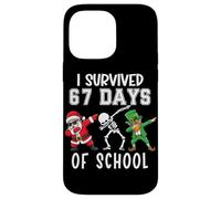 I Survived 67 Days of School Six Seven Meme Teacher Student Coque pour iPhone 14 Pro Max
