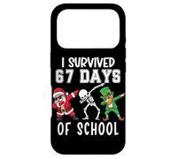 I Survived 67 Days of School Six Seven Meme Teacher Student Coque pour iPhone 17 Pro