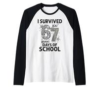 I Survived 67 Days of School Six Seven Teacher Kids Manche Raglan