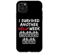 I Survived Another Hell of a W unny Sarcastic Weekend Coque pour iPhone 11 Pro Max
