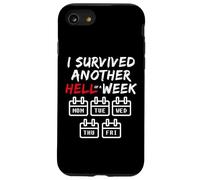 I Survived Another Hell of a W unny Sarcastic Weekend Coque pour iPhone SE (2020) / 7/8