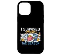 I Survived Another Tax Season Comptable Jour des impôts Coque pour iPhone 12 Pro Max