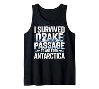 I Survived Drake Passage to from Antarctia Survivor Débardeur