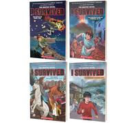 I Survived Graphic Novel series 4-Book collection Set (Book 9 -12)