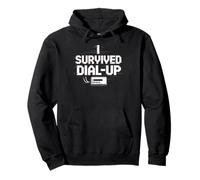 I Survived Internet commuté des années 80 et 90 pour enfants Gen X Sweat à Capuche