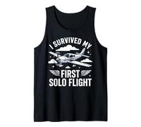 I Survived My First Solo Flight Aviation Débardeur