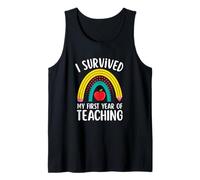 I Survived My First Year of Teaching Elementary Teacher Débardeur