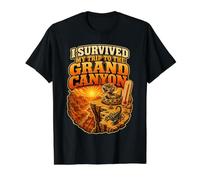 I Survived My Trip to The Grand Canyon Vacation Humor T-Shirt Graphique avec Valeur