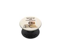 I Survived The Age of 56k Connection: Funny Dial-Up PC Humor PopSockets PopGrip Adhésif