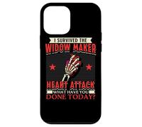 I Survived The Widow Maker Crise Cardiaque Arrestation Cardiaque Coque pour iPhone 12 Mini