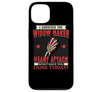 I Survived The Widow Maker Crise Cardiaque Arrestation Cardiaque Coque pour iPhone 13