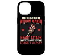 I Survived The Widow Maker Crise Cardiaque Arrestation Cardiaque Coque pour iPhone 14