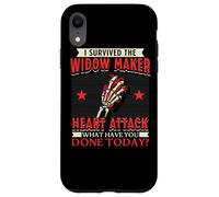 I Survived The Widow Maker Crise Cardiaque Arrestation Cardiaque Coque pour iPhone XR