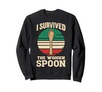 I Survived The Wooden Spoon Funny Italian Spoon Sweatshirt