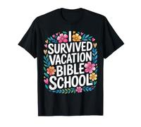 I Survived Vacation Bible School Faith Camp Church - T-Shirt