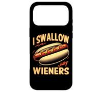 I Swallow Juicy Wieners Jeu de Mots drôle pour Hot-Dog Coque pour iPhone 17 Pro Max
