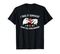 I Take It Seriously I Don't Use Stitch Markers T-Shirt