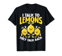 I Talk to Citrons They Talk Back Citrus Pun T-Shirt