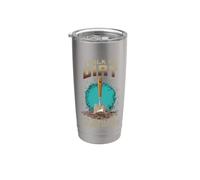 I TALK TO DIRT IT SPILLS THE BEST SECRETS Gobelet isotherme en acier inoxydable double paroi