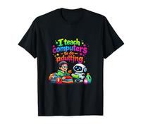 I Teach Computers to Do Adulting Programmer Humour T-Shirt