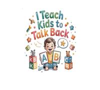 I Teach Kids To Talk Back: Speech-Language Pathology notebook,Speech Therapist Notebook,Therapy Gifts,college ruled notebook, Floral SLP Gift ... Therapists and Speech Therapy Assistants