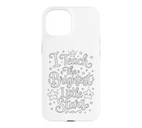 I Teach The Brightest Little Stars - School Coloring Craft Coque pour iPhone 15
