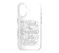 I Teach The Brightest Little Stars - School Coloring Craft Coque pour iPhone 17