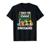 I Teach The Cute Dinosaurs School T-Shirt