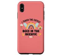 I Teach The Cutest Bees in The Bee Hive Pre School Teacher Coque pour iPhone XS Max