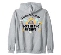 I Teach The Cutest Bees in The Bee Hive Pre School Teacher Sweat à Capuche