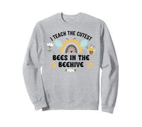 I Teach The Cutest Bees in The Bee Hive Pre School Teacher Sweatshirt