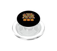 « I Teach The Cutest Pumpkins in Patch » Teacher Halloween PopSockets PopGrip pour MagSafe
