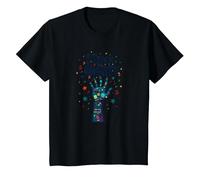 I Teach The Mighty Special Education Habilitation Educator T-Shirt, Enfant, Noir, 6 Ans