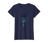 I Teach The Mighty Special Education Habilitation Educator T-Shirt, Femme, Bleu Marine, 3XL