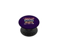 I Teach The Sweetest Little Hearts PopSockets PopGrip Adhésif