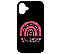 I Teach The Sweetest Little Hearts School Teacher Coque pour iPhone 16 Plus