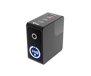 I-TEC 140W Intelligent Multiport USB Charger 3x USB-C 1x USB-A LCD di